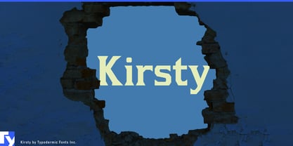 Kirsty Font Poster 1
