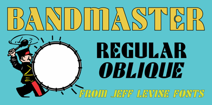 Bandmaster JNL Font Poster 1