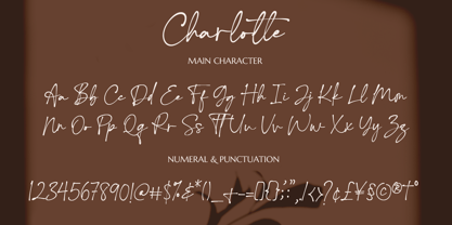 Cherlotte Font Poster 9