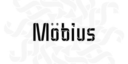 Mobius Font Poster 1