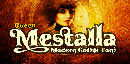 Queen Mestalla Font Poster 1