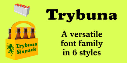 Trybuna Font Poster 1