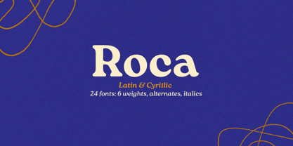 Roca Font Poster 1