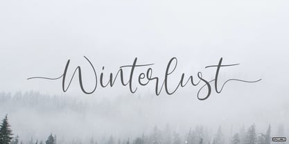 Winterlust Font Poster 1