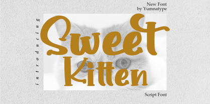 Sweet Kitten Fuente Póster 1