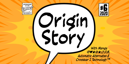 Origin Story Fuente Póster 1