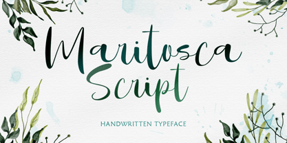 Maritosca Font Poster 1