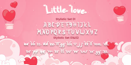 Little Love Fuente Póster 8