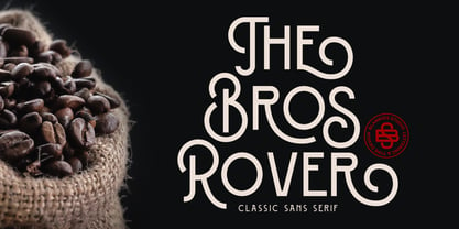 Bros Rover Font Poster 1