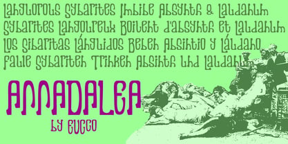 Annadalea Font Poster 3