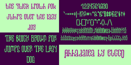 Annadalea Font Poster 4