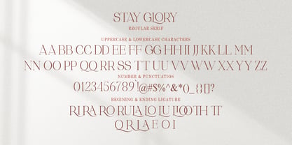 Stay Glory Script Police Poster 6