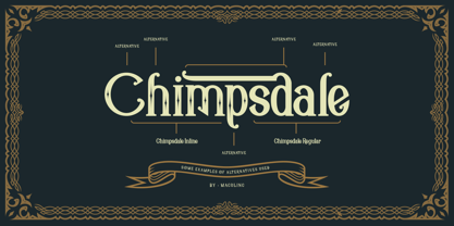 Chimpsdale Police Affiche 6