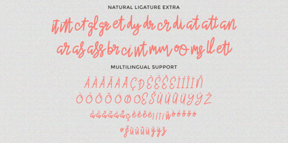 Meiloly Font Poster 15