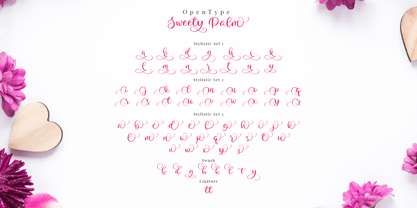 Sweety Palm Font Poster 3