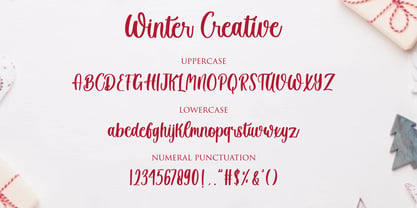 Winter Creative Fuente Póster 10