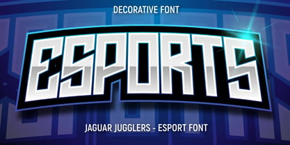 Jaguar Jugglers Font Poster 4