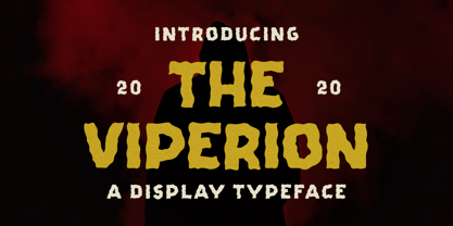 The Viperion Font Poster 8