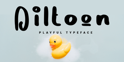 Diltoon Font Poster 1