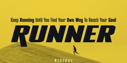 Nextrue Font Poster 7