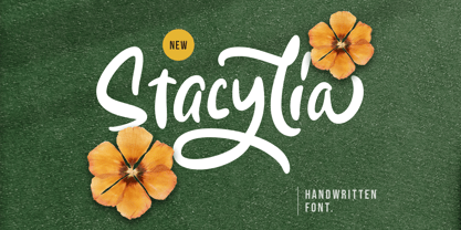 Stacylia Font Poster 1