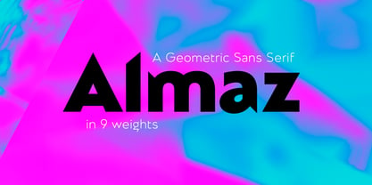 Almaz Font Poster 1