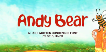 Andy Bear Font Poster 1