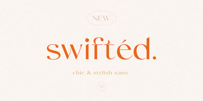 Swifted Font Poster 1