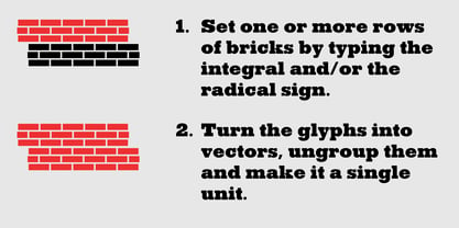 Bricklayers Font Poster 4