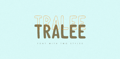 Tralee Font Poster 1