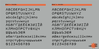 Monofontis Font Poster 9