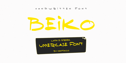 Beiko Font Poster 1