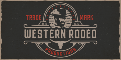 Westerion Font Poster 2