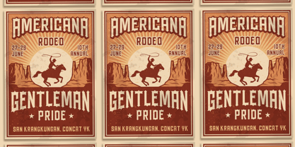 Westerion Font Poster 4