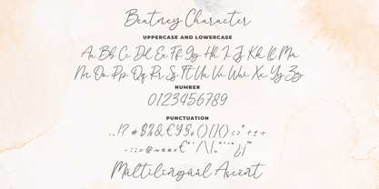Beatney Font Poster 6