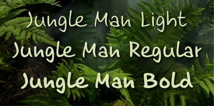 Jungle Man Font Poster 7