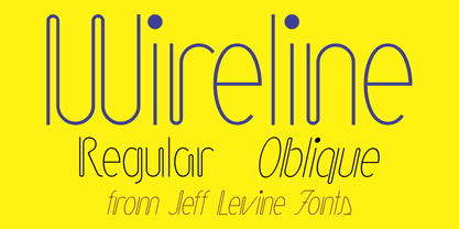 Wireline JNL Font Poster 1