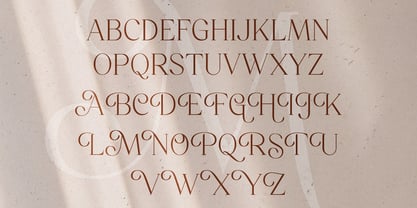 Mitchaella Luxury Serif Font Poster 12