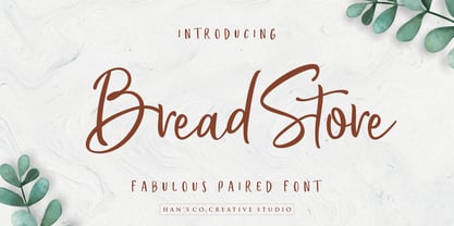 Bread Store Font Poster 1