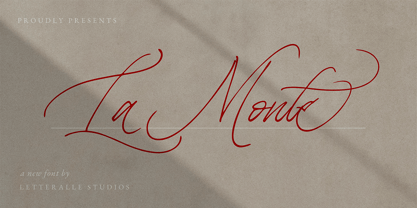 La Monte Font Poster 1