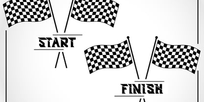 Fastrace Font Poster 4