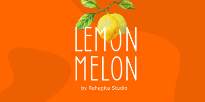 Lemon Melon Fuente Póster 1