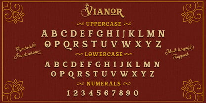 Vianor Font Poster 7