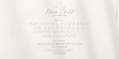 Moon Child Font Poster 7