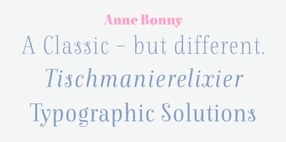Anne Bonny Font Poster 2