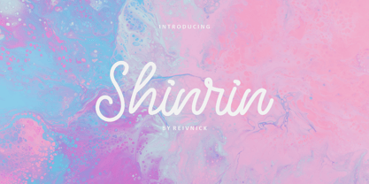 Shinrin Font Poster 1