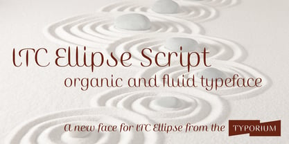 ITC Ellipse Script Fuente Póster 1