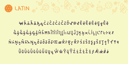HU Cookie Font Poster 5