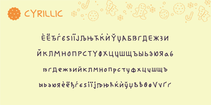 HU Cookie Font Poster 6