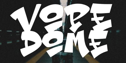 Vope Dome Font Poster 1
